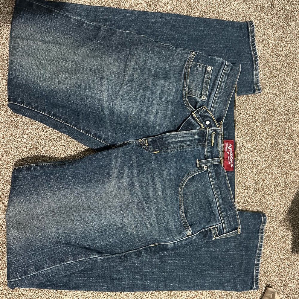 Arizona Jean Company Blue Relaxed Jeans Classic Style